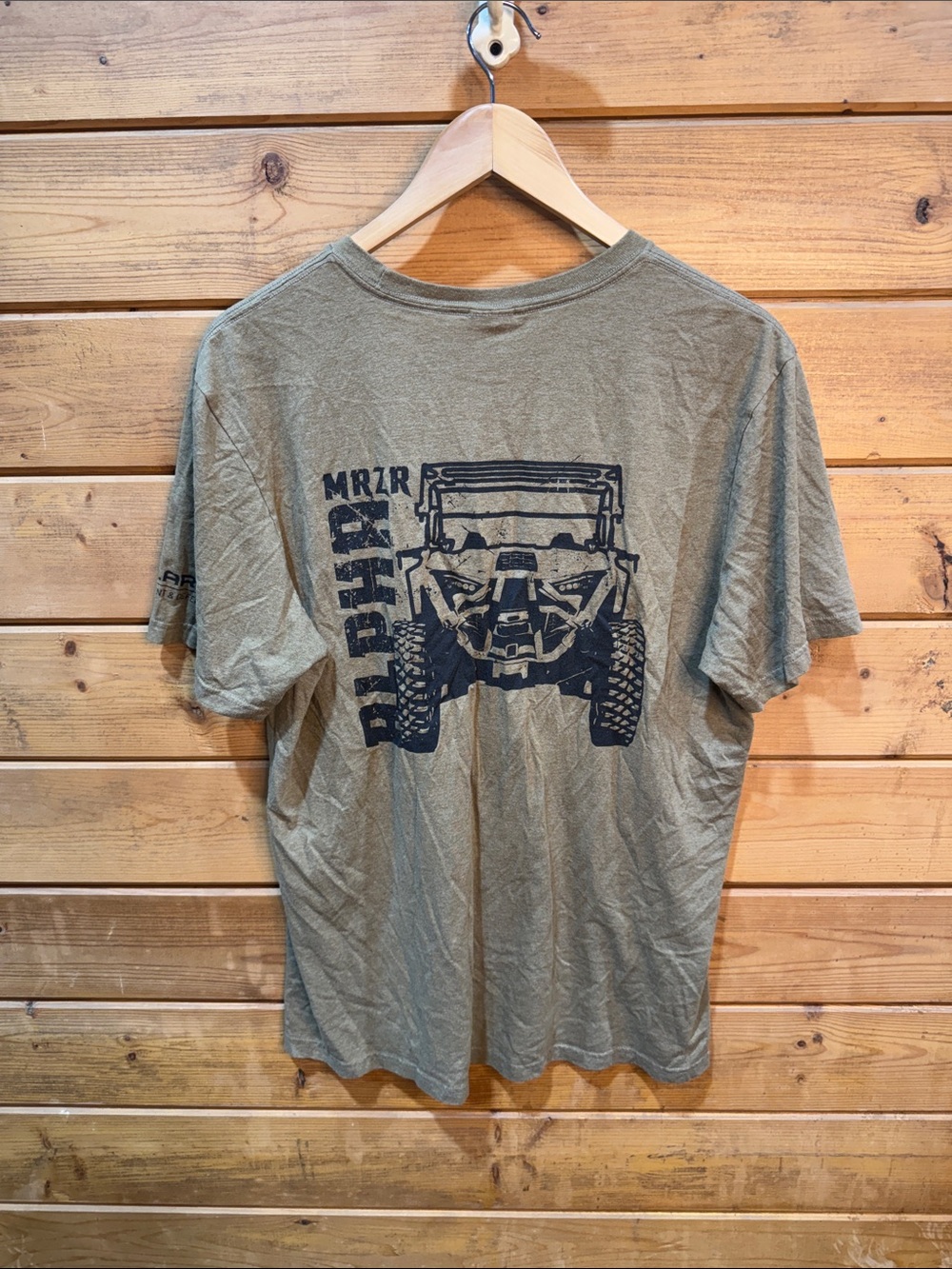 Olive Green Men's Short Sleeve RZR T-Shirt